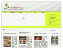 Tablet Screenshot of infioritalia.com